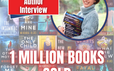 MIRANDA RIJKS – AUTHOR INTERVIEW CELEBRATING 1 MILLION BOOKS SOLD